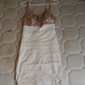 Bingo Sparkle white dress